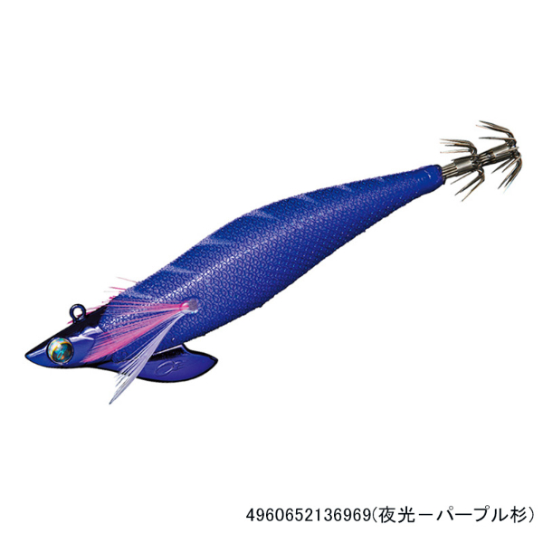 エメラルダスボート2 3.5号30g(夜光-パープル杉)
